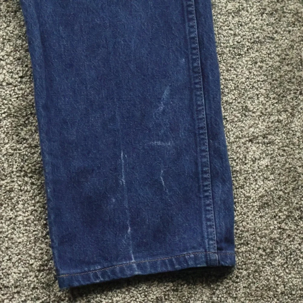 Wrangler Jeans Men's 40x27 cowbot cut Blue Denim Western Workwear